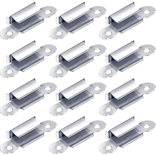12Pcs for Ender 3 Glass Bed Spring Turn Clips, for Ender 3 Pro for Creality Ender 3 V2 Ender 3S Ender 5 Pro