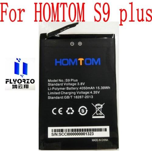 New High Quality 4050mAh HOMTOM S9 plus Battery For HOMTOM S9 plus Mobile Phone