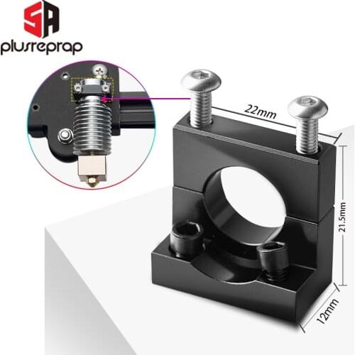 V6 to CR10 J-head Hotend Aluminium Bracket E3d V6 volcano Print Head Mounting Fixed Block for Ender-3 CR-10 Series Printer Parts