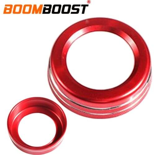 BoomBoost FOR Benz AB class E GLA GLK ML GL Aluminum Volume Tune Knob Button Control Cover Trim Ring 3 colors