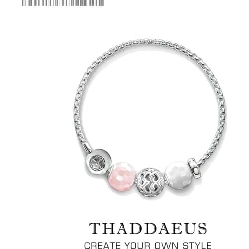 Bracelet Chain With Heart Bead Europe Style Karma Gift For Women In Silver,Length 16-23cm,Fit Fashion Pendants and Charms