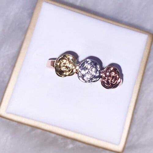 CHAMSS Women's Gold Rings