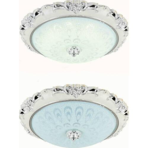 Nordic Light luxury RC dimming ceiling lamp Glass lamp shade living room lights bedroom modern lighting kitchen led lamp 110V