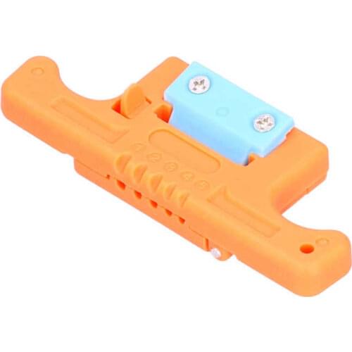 Multitool knife pliers Cable Stripper Longitudinal Technicians Electricians Safe Splicing Tool AUA‑05 1.9‑3.0mm Orange