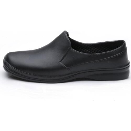 High Quality EVA Men Chef Shoes Slip On Non-slip Resistant Kitchen Shoes Casual Flat Sandals Hotel Kitchen Work Shoes Size 39-44