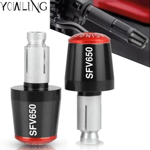 Motorcycle grips Bar End For Suzuki SFV650 GLADIUS 2009 2010 2011 2012 2013 2014 2015 2016 Handle Handlebar Plug End Cap grip