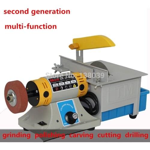 Desktop jade polishing machine mini table grinder stone carving machine gemstone carving BEST Second Generation