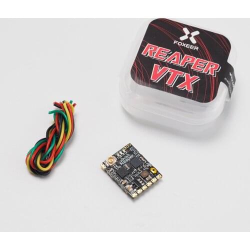 12X16mm Foxeer Reaper Nano 5.8G 40CH 25mW 100mW 200mW 350mW Adjustable VTX Nano Video Transmitter for FPV Racing Micro Drones