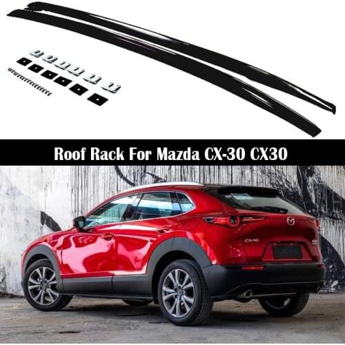OEM style Roof Rack For Mazda CX-30 CX30 2020 2021 Rails Bar Luggage Carrier Bars top Cross bar Rack Rail Boxes Aluminum alloy