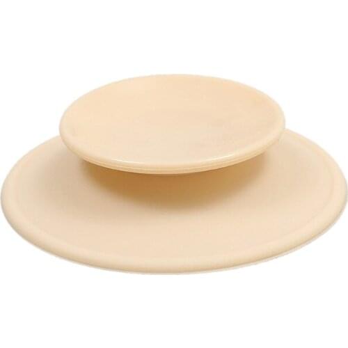 Baby Feeding Anti-slip Pads Suction Cup Children Silicone Dish Sucker Coasters Q9QB