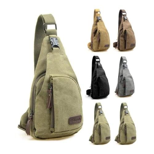 Universal Mens Sling Hike Messenger Cross-body Bag Case Cover For Cell Phones