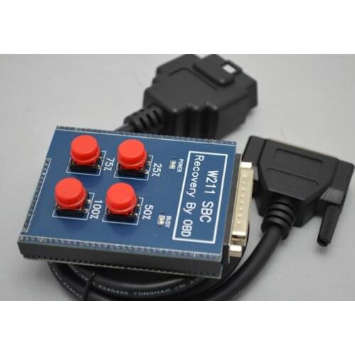 Master new product W211/R230 ABS/SBC Tool repair code c249f For Mercedes ForBenz Obd SBC Reset Tool sbc repair tool