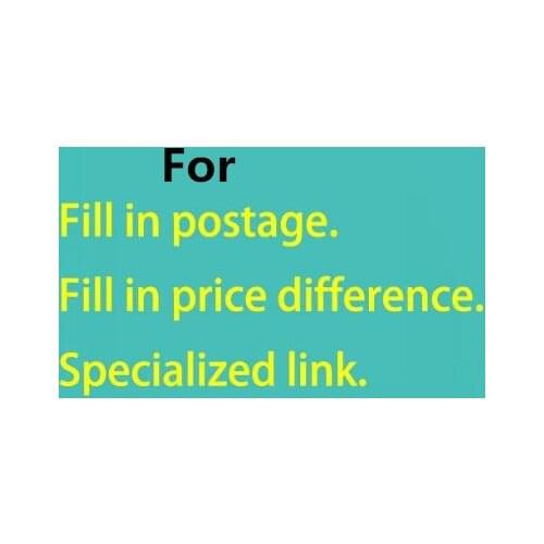 For extra dhl fedex ems shipping fee or extra price for parts