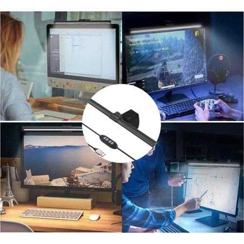 40cm 15.7inch Laptop E-Reading Light Durable Adjustable USB Lamp intelligent office DIY Brightness USB Lamp for Office NEW