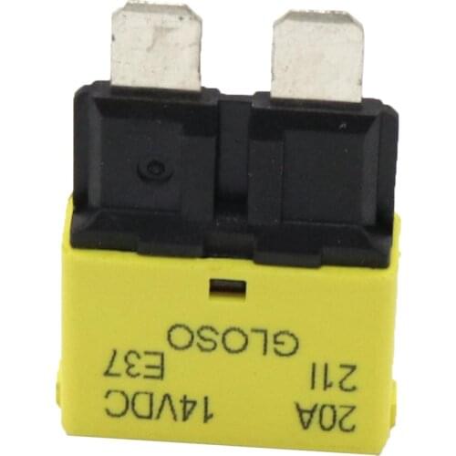 20A Fuse Circuit Breaker Automatic Reset Trip Function In Blade Fuse Housing