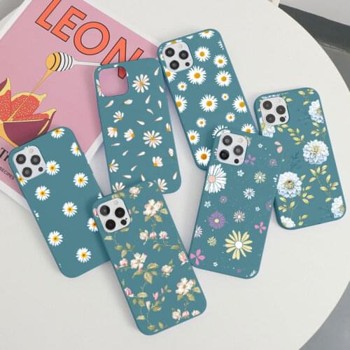 For Funda Huawei P30 Lite New Edition P20 P40 Pro P Smart 2021 Y6 Y7 2019 Honor 9X 8X 8A 10i 20i Mate 10 20 Lite TPU Flower Case