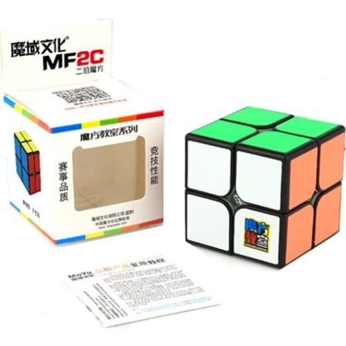 Cubing Classroom MF2C 2x2x2 Sticker Magic Cube Professional Speed Puzzle Cube Training Brain Toys Gifts For Children