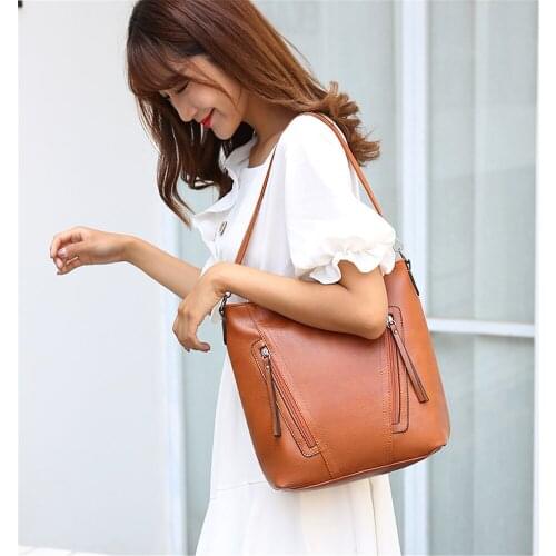Ladies Large Shoulder Bag Big Handbag High Quality Leather Crossbody Bags for Women 2021 Luxury Handbags Women Bags Designer