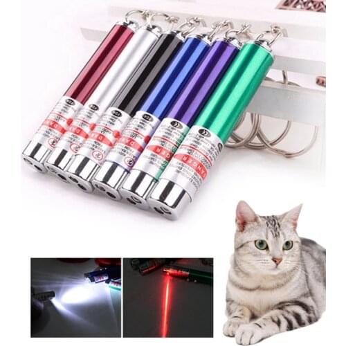 Cat Toy Laser Interactive Kitten Toys For Cats Pet Light Electronic Cat Toys LED Lighting Laser Pen Toy For Cats Pet Supplies