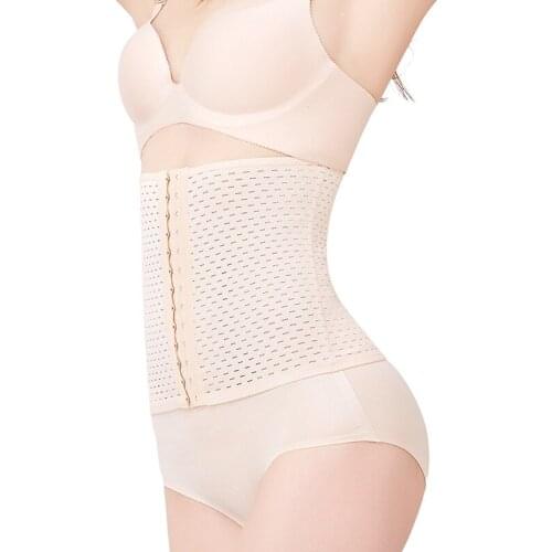 Waist Trainer Body Shapers Modeling Strap Corset Women Waist Cincher Underwear Shapewear Postpartum Belly Faja Slimming Belt