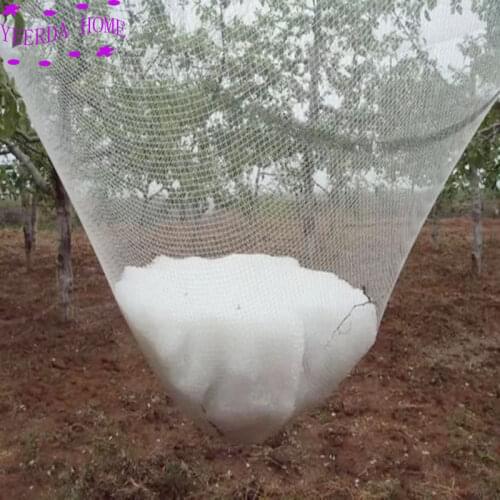 Thick bird net 8mm mesh hail net grape orchard cherry tree culture net protective net Protection net DIY