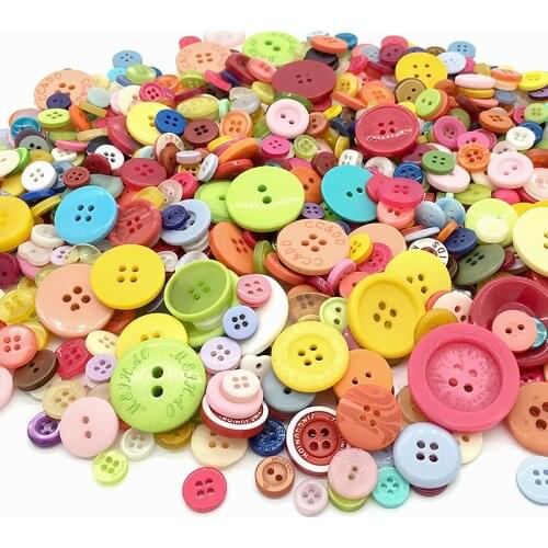 50Gram Mix Size Shape Lots Colors Buttons For Scrapbook Crafts DIY Handmade Baby Children Clothing Sewing Accessories WD0021-21
