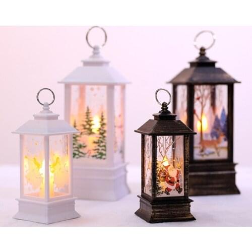 Christmas Decorations for Home Led Christmas Candle Christmas Tree Decorations LED Light Xmas Christmas Tree Ornaments Pendants