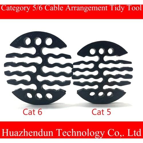 5 category 6 category module Network cable lines comb machine Wire 24/30 holes harness Arrangement tidy tools for computer room