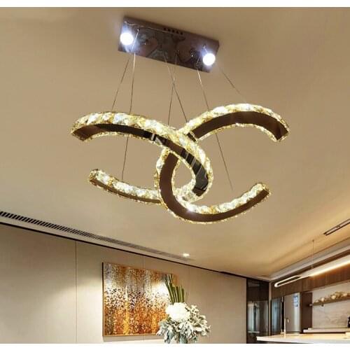 Modern led iron lustre pendente chandelier hanging lamp chandelier kitchen dining bar kitchen fixtures bedroom