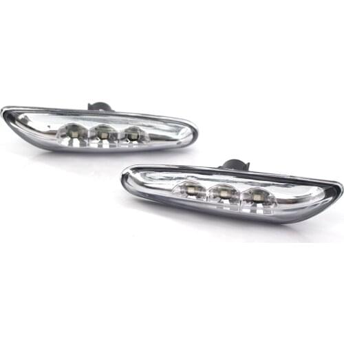 1pc white new LED Side Marker Light Turn Signals Light high quality suitable For BMW E82 E88 E60 E61 E90 E91 E92 E93