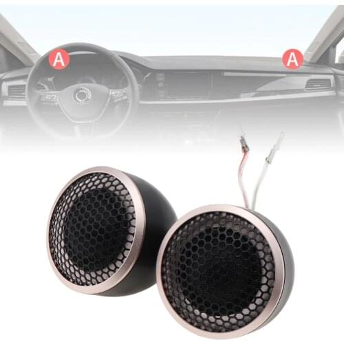 2pcs Universal 25mm 150W 91dB Car Speaker Dome Tweeter Sound Vehicle Auto Music Stereo Modified Loud Speakers