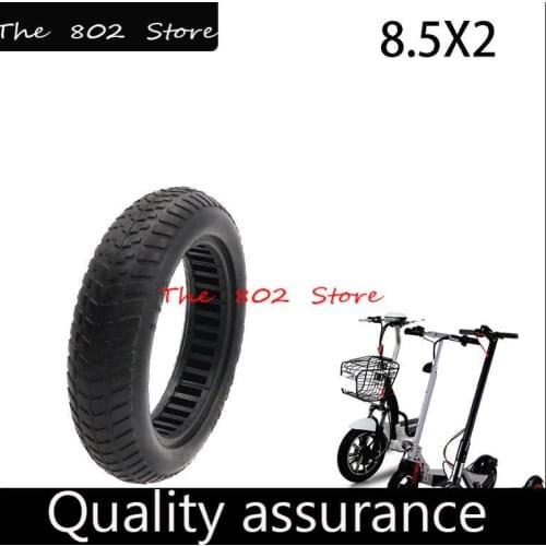 8.5x2 Inner square solid tire Honeycomb Shock Absorber Damping Tyre Durable Rubber For Xiaomi Mijia M365 pro Electric Scooter