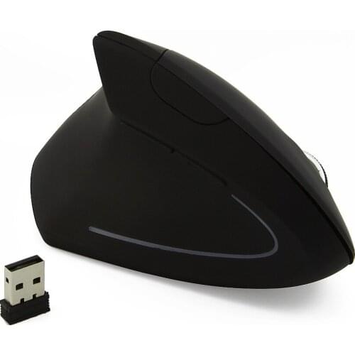 Wireless Wired Vertical Mouse Gaming Mouse USB Computer Mice Ergonomic Desktop Left hand Mouse for PC Laptop Office Home Gamer