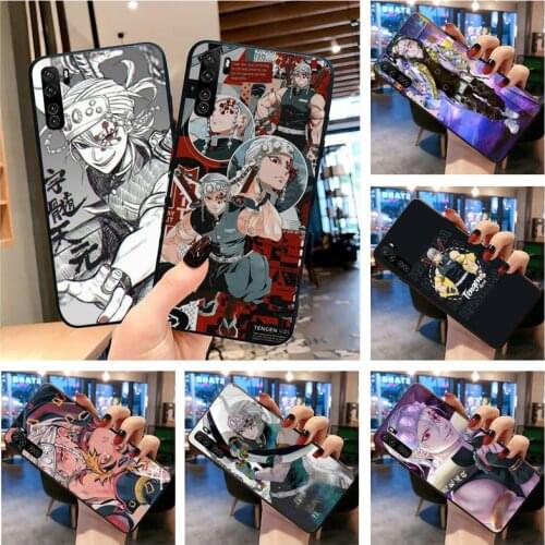 HUAGETOP Tengen Uzui Kimetsu no Yaiba Demon Slayer Phone Cover for Huawei P40 P30 P20 lite Pro Mate 30 20 Pro P Smart 2019 prime