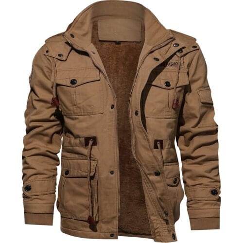 DACAIHUAZHANG Mens Fleece Jackets
