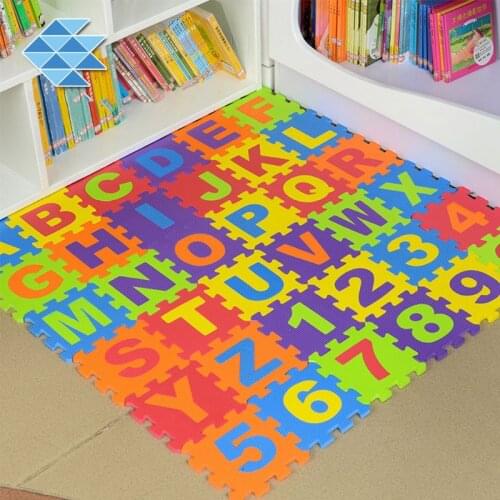 Kid Puzzle Play Mat with EVA Foam Interlocking Exercise Tiles Pad Floor Carpet