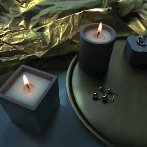 Concrete tealight holder molds silicone candle holder molds Mini candlestick molds Candle Cup Molds