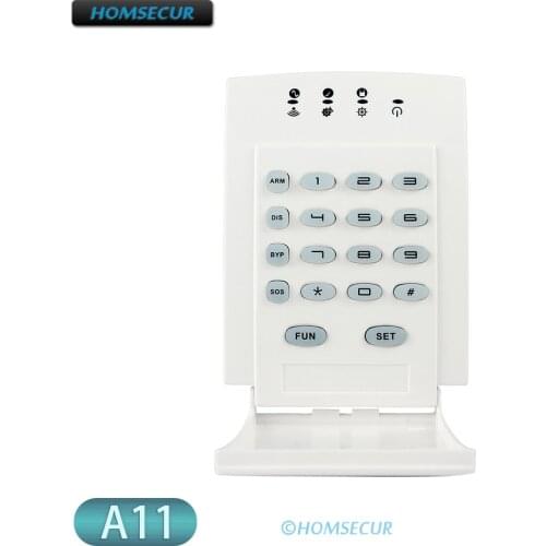 HOMSECUR A11 New Wireless Password Keypad Remote Control Keypad For Home Alarm System 433MHz