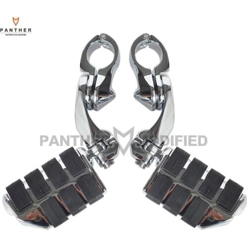 1-1/4" 32mm Motorcycle Foot Peg Foot rest case for Honda Suzuki Kawasaki Yamaha Harley Electra Road King Street Glide