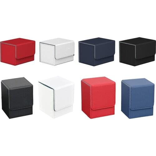 Portable PU Leather Card Container Card Case Organizer Holds Up To 130 Party Game for Kids