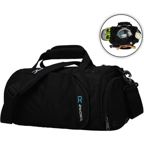 KoKossi Dry Wet Gym Bags Travel Training Fitness Shoulder Bag Men Women Waterproof Handbag Outdoor Sports 40L Large Capacity Bag