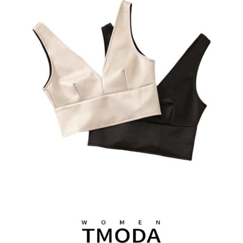 T MODA Women's Cropped Tank Tops