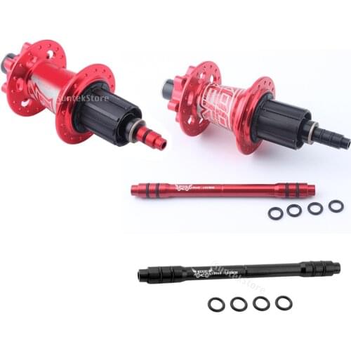 Bicycle Cycling Rear Hub Thru Axle Quick Release Axis Seat Adapter for MTB Mountain Bike Accessories