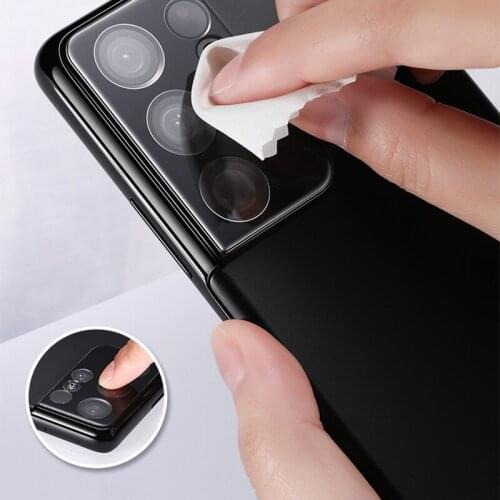 1000pcs Camera Lens Rear Tempered Glass Screen Protector For Samsung Galaxy S21 Ultra Plus FE A01S A02S A03S A21S A31S A51S A71S