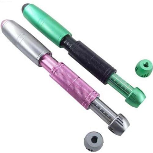 0.3ml&0.5ml Hyaluron Pen for Hyaluronic Acid Lip Filler Injection with 3 Levels Pressure Ampoule Head Adapter Syringe Injector
