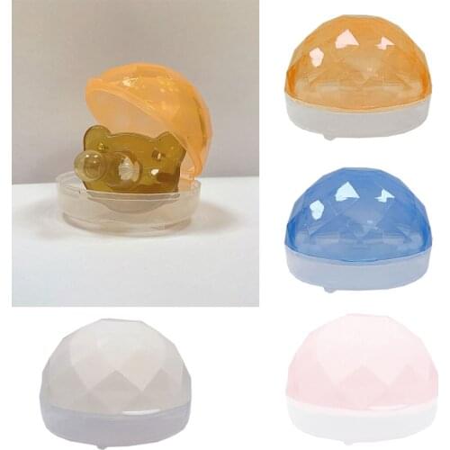 1PCS Baby Pacifier Box Soother Container Holder Pacifier Box Travel Storage Case Safe Pacifier PP Plastic Box