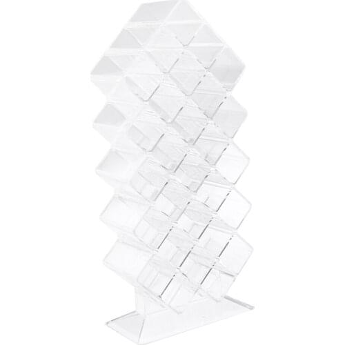 28 Cells Lipstick Storage Box Makeup Organizer Holder Cosmetic Display Stand