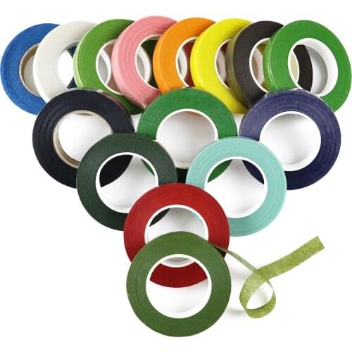 30 Yard/ Roll 11mm Width Florist Floral Stem Tape Corsages Artificial Flower Stamen Wrap DIY Craft Accessories
