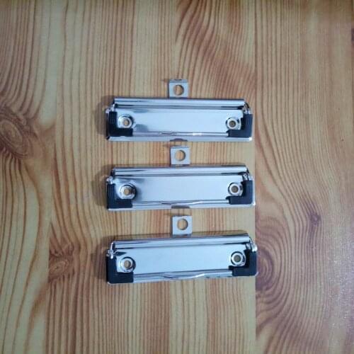 500 pcs 10cm/12cm Metal Board Clips High Quality Metal Binder WordPad Clips Free Shipping School Office New Spring Clip Papela