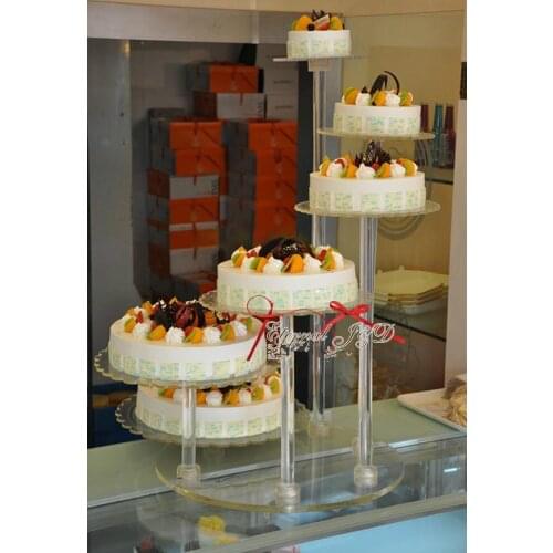 6 tiers wedding cake stand cupcake display Wedding Decoration